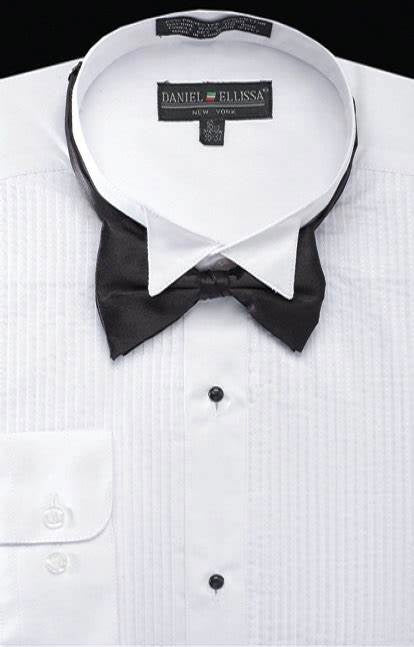 Men’s Wing Tip Tuxedo Shirt w/Bow Tie