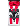 Men’s Gift Box - Silk Suspender & Bow Tie Set by Vittorio Farina