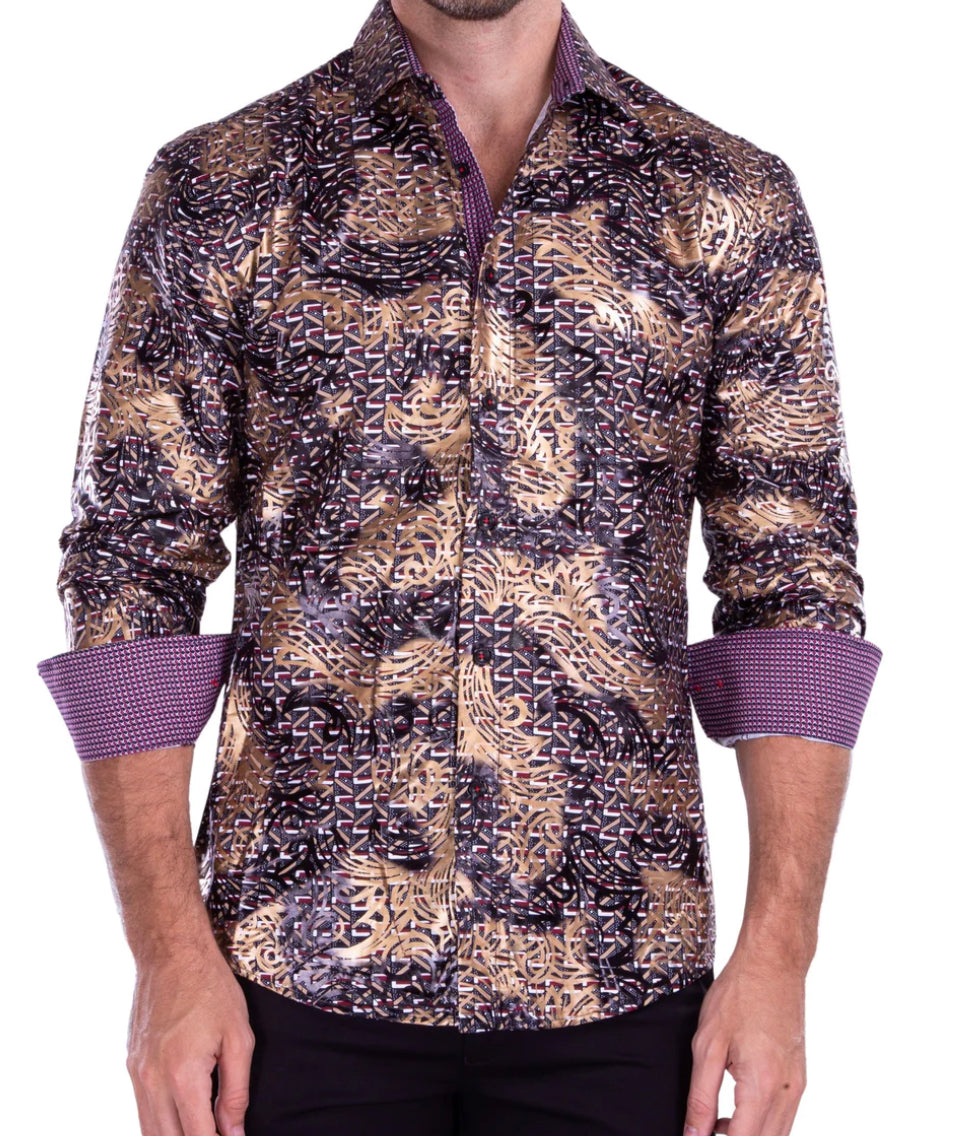 esquire dress shirt Men's Esquire 18 34/35 Royal Blue Button Front Dress Shirt