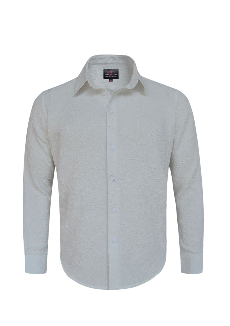 Men’s Comfort Fabric 4 Way Stretch L/S Shirt