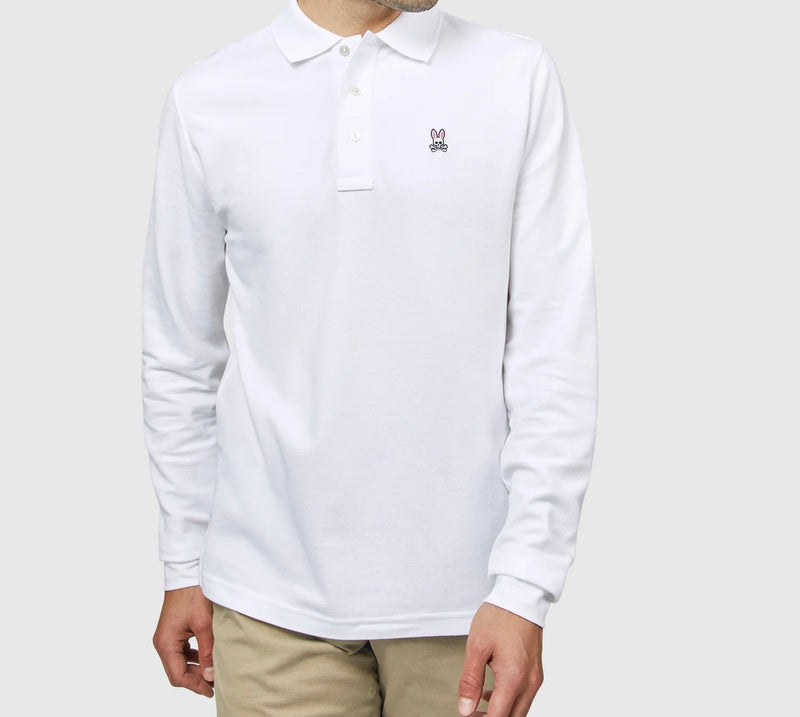 Psycho Bunny Men’s L/S Classic Polo