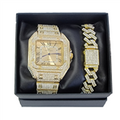 Ice Star Luxury 2pc Watch Gift Set