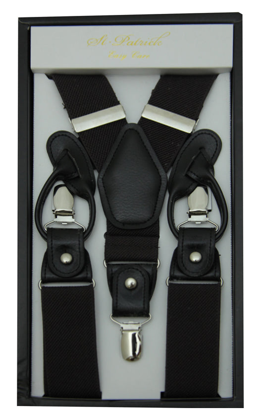 Men’s Suspender Clip & Button