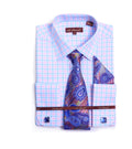 Men’s Combo Shirt w/Tie/Hanky/Cufflinks