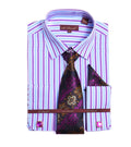 Men’s Combo Shirt w/Tie/Hanky/Cufflinks