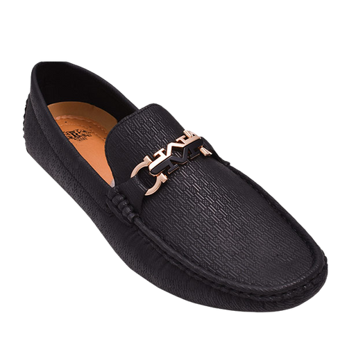 Men’s Driver Moccasins - Gold/Black Buckle