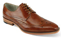 Men’s Leather Wing Tip Dress Shoes by Giovanni