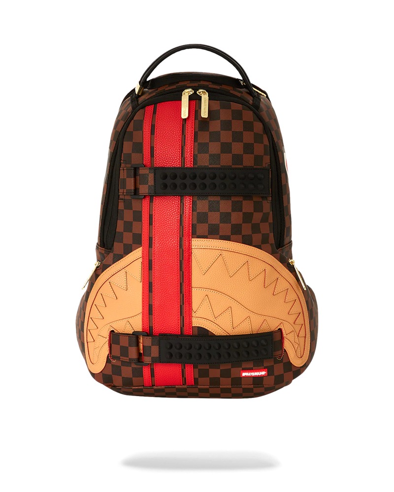 SPRAYGROUND HENNY VICTORY LAP SKATEBOARD-STRAP BACKPACK