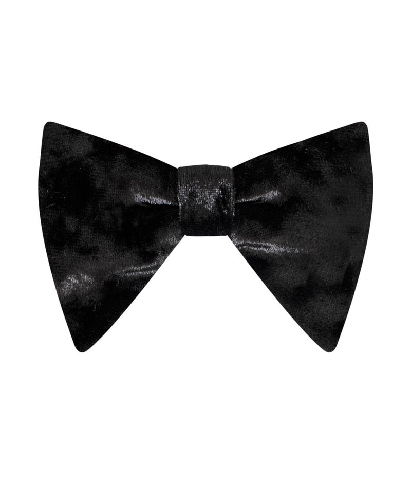 Men’s Crushed Velvet Bow Tie & Hanky