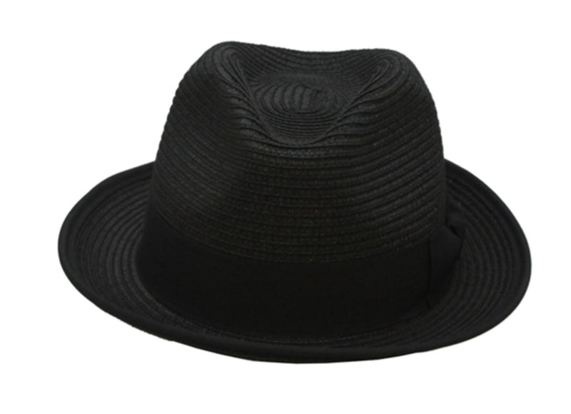 Men’s Fedora Hat w/Colored Band