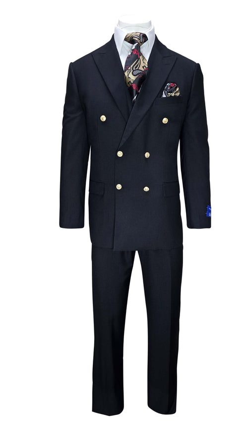 Men’s Rome Double Breasted Regular Fit Suit