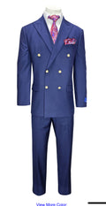 Men’s Rome Double Breasted Regular Fit Suit