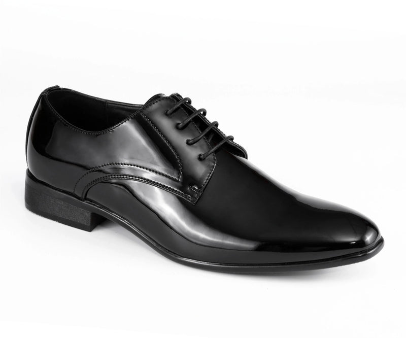 Men’s Dress Premium Patent Lace Up Shoes