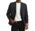 Men’s Tazio Windowpane Check Blazer