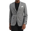 Men’s Tazio Textured Windowpane Blazer