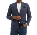 Men’s Tazio Textured Windowpane Blazer