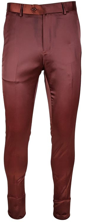 Men’s Slim Fit Satin Stretch Pants