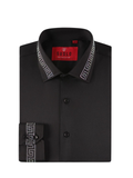 Men’s L/S Rhinestone Dress Shirt