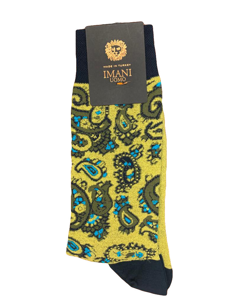 Men’s Mercerized Cotton Socks by Imani Uomo