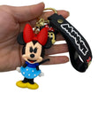 Character Key Chains w/Wrist Band