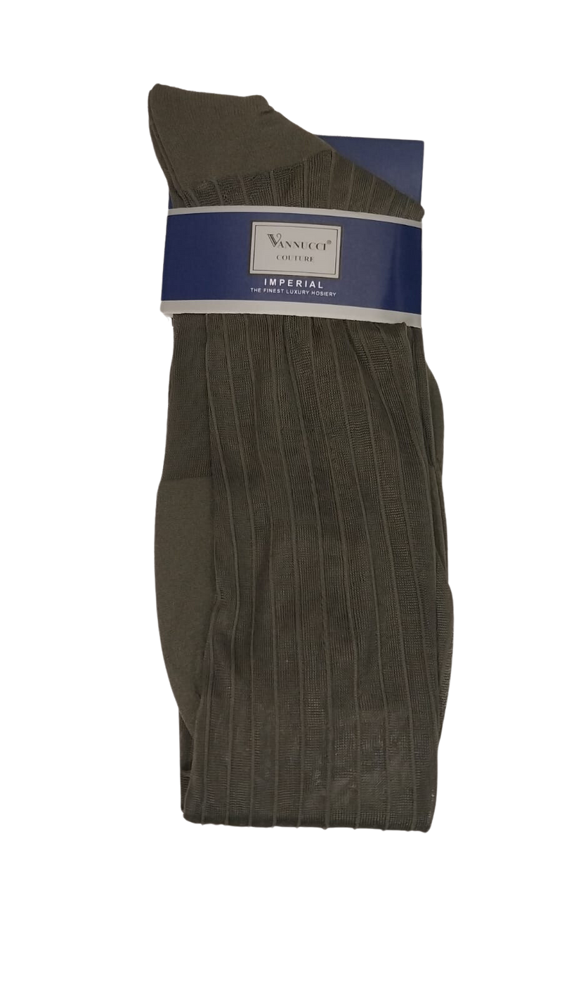 Men’s Solid Dress Socks by Vannucci