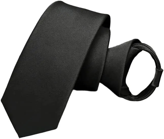 Boy’s 11” Microfiber Zipper Tie
