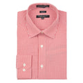 Small Plaid Slim Fit Dress Shirt