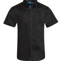 Men’s Solid Cotton S/S Shirt by Peruzzo
