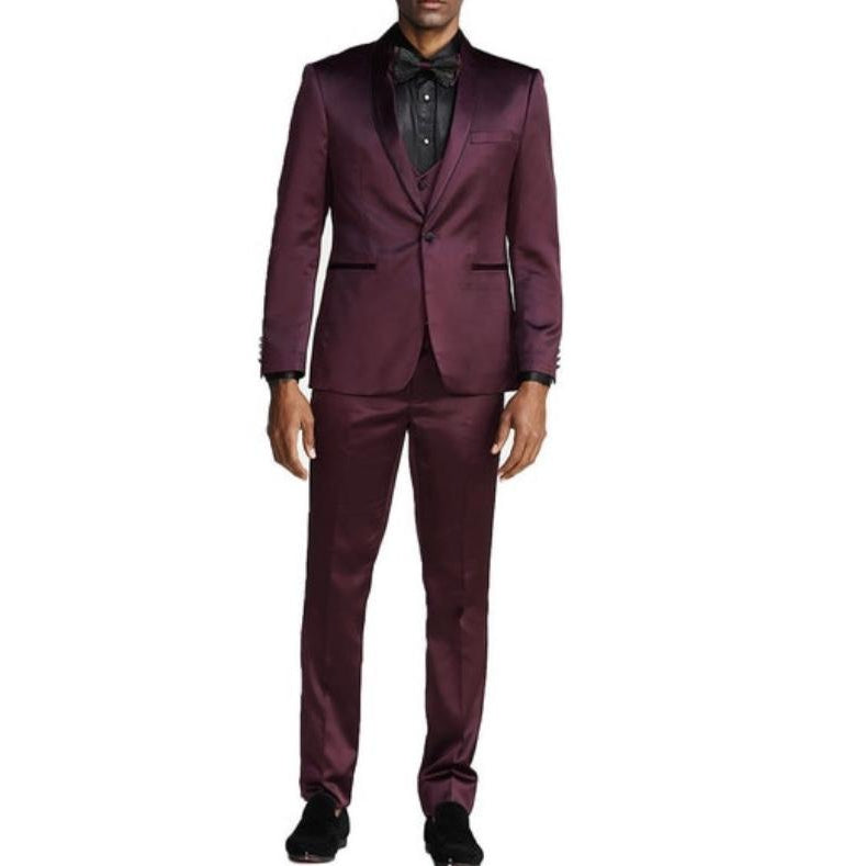 Men’s Slim Fit Tazio 4pc Suit