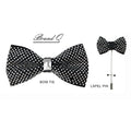 Men's Fancy Bow Tie w/Pin Lapel-DF