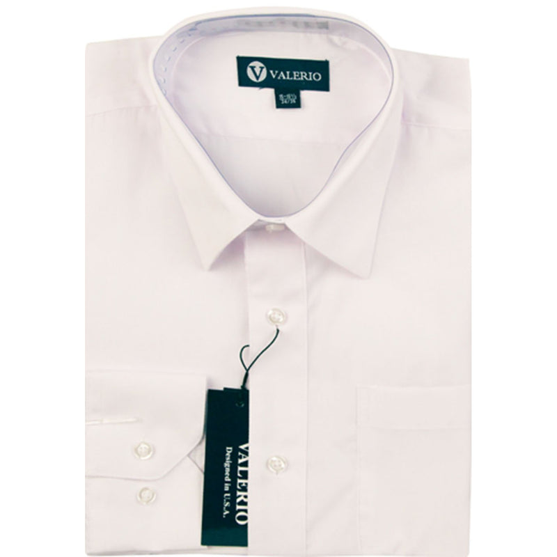 Men's Valerio Dress Shirt - White