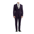 Men’s 3pc Ultra Slim Fit Suit - Tazio