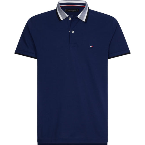 Tommy Plaited Collar Polo