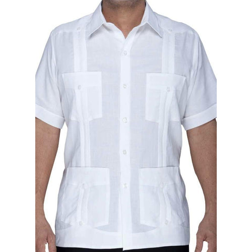 Men’s 100% Linen Mojito S/S Guayabera