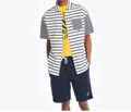 Nautica Striped Camp Shirt