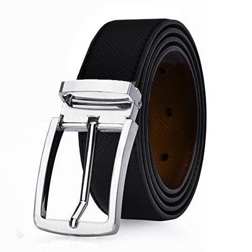 Men’s Leather Carlo Fellini Reversible Belt