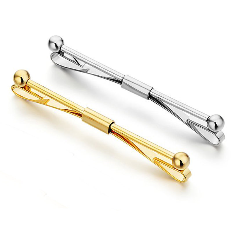 Men's Silver/Gold 2" Collar Bar