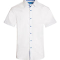 Men’s Solid Cotton S/S Shirt by Peruzzo