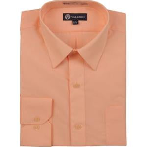 Men's Valerio Dress Shirt - Peach