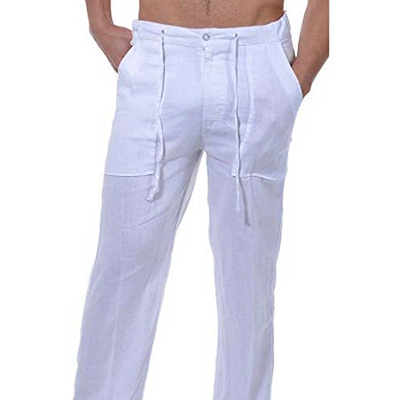 Men's 100% Linen Pants