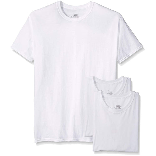 Hanes Men’s T-Shirt White IR - 3PK