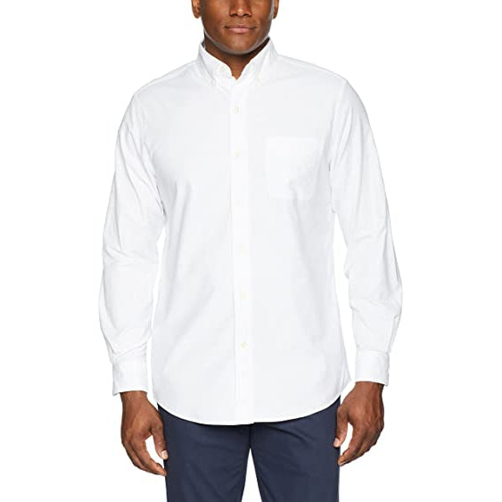 Chaps Button Down Big & Tall L/S Oxford Shirt