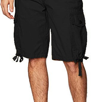 Men's Belted Cargo Shorts-B&T
