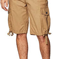 Men's Belted Cargo Shorts-B&T