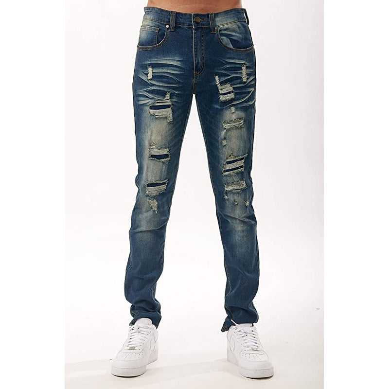 Men’s Premium Rip & Tear Skinny Jeans