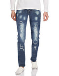 Men’s Premium Skinny Stretch Ripped Jeans