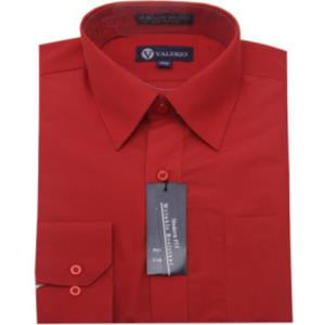 Men's Valerio Dress Shirt - Red