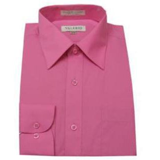 Men’s Valerio Dress Shirt - Rose Pink