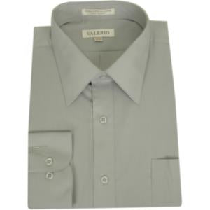 Men's Valerio Dress Shirt - Grey