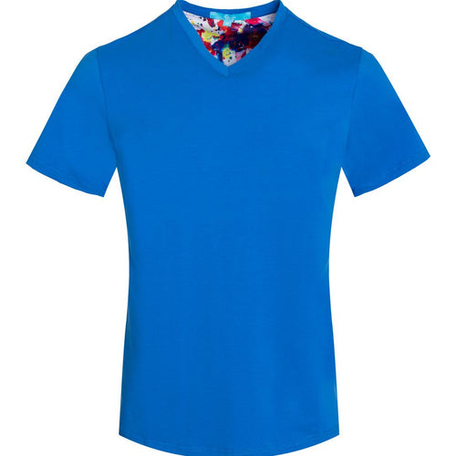 Men’s V-Neck S/S T-Shirt by Perruzo